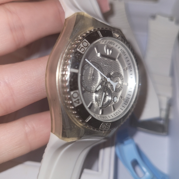 Technomarine 112024 Cruise Pink Blue White Silicon - Picture 7 of 11